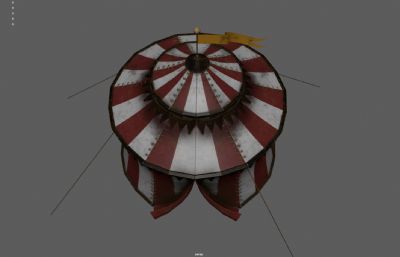 马戏团帐篷 营帐 古代游牧民族帐篷