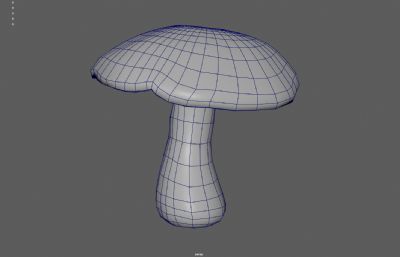 卡通蘑菇 毒蘑菇 红色蘑菇