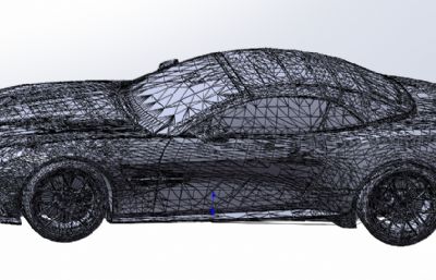 阿斯顿·马丁Volante汽车solidwork模型