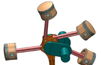 轻型飞机发动机缸活塞