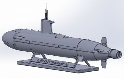 核动力潜艇展示
