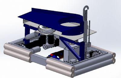 全方位移动机器人设计模型