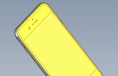 iphone 6苹果手机prt模型