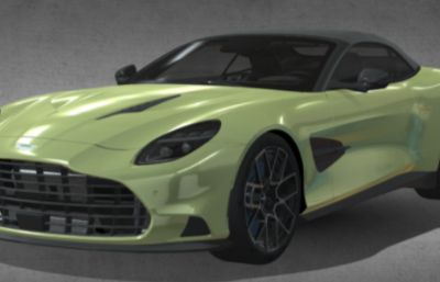 阿斯顿·马丁Volante汽车solidwork模型