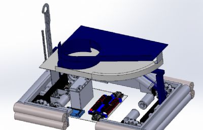 全方位移动机器人设计模型
