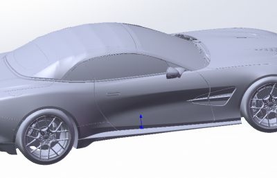 阿斯顿·马丁Volante汽车solidwork模型