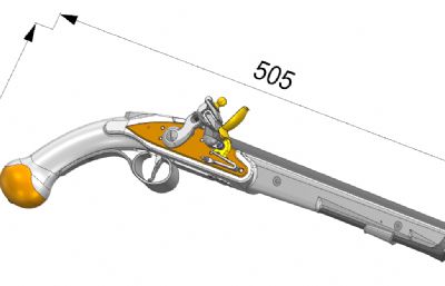 C1760燧发枪火枪