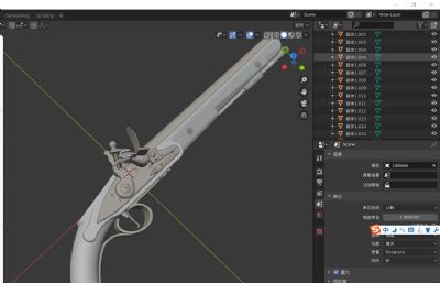 C1760燧发枪火枪