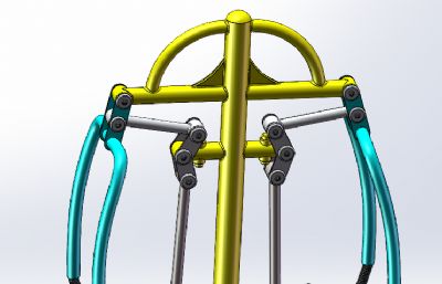 健身器材之胸肌训练器