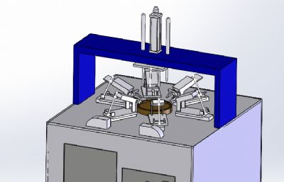 铝盖自动压扣机