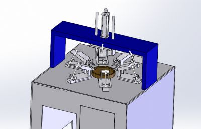 铝盖自动压扣机