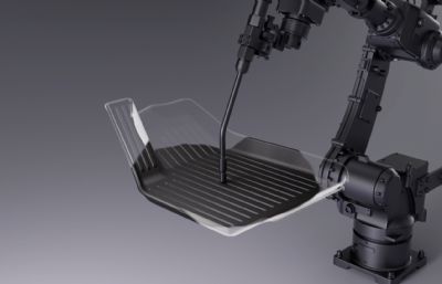 汽车脚垫注塑一体成型机 机械臂生产流程 C4D+OC