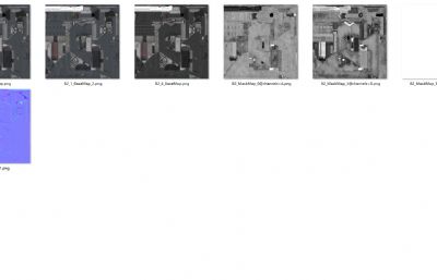 B2轰炸机 战略隐形轰炸机塌陷模型