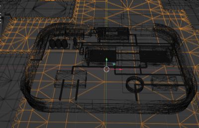 水厂工艺流程沙盘展示