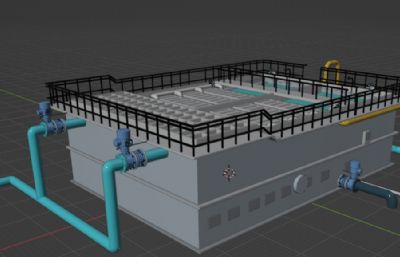 水厂一体化滤池净水池