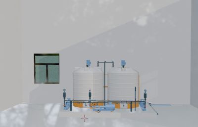 水厂活性炭加药间