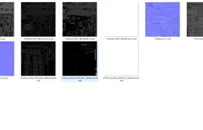 军舰 巡逻舰 护卫舰塌陷模型