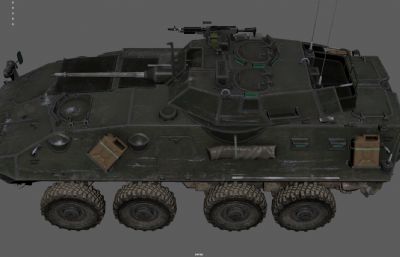 装甲车 装甲输送车 步兵战车塌陷模型