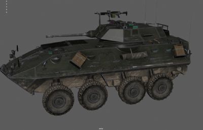 装甲车 装甲输送车 步兵战车塌陷模型