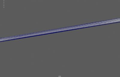 锄头 长柄农具 撅头塌陷模型