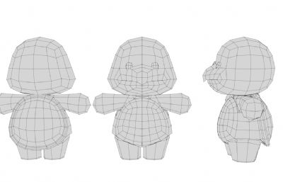 有绑定的可爱卡通乌龟 Q版拟人乌龟