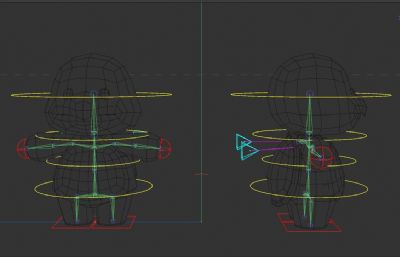 有绑定的可爱卡通乌龟 Q版拟人乌龟
