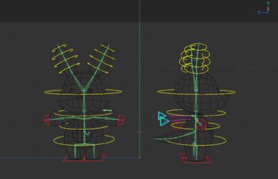 卡通袋鼠 Q版袋鼠 拟人袋鼠