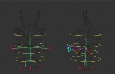 卡通羚羊 Q版羚羊 拟人羚羊
