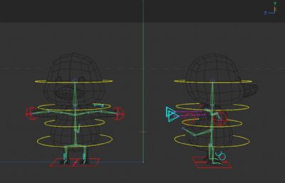 卡通鸭子 Q版鸭子 拟人鸭子
