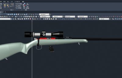 健卫仿捷克8CZ 452-2E ZKM卡宾枪