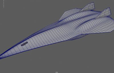 科幻无人侦察机 隐身战机 飞行器