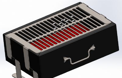 长方体便携烧烤箱