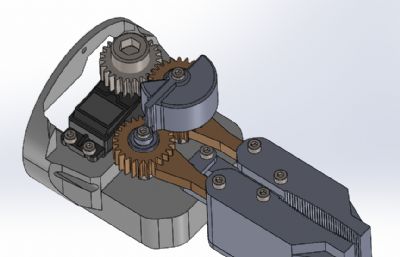 伺服抓取器结构
