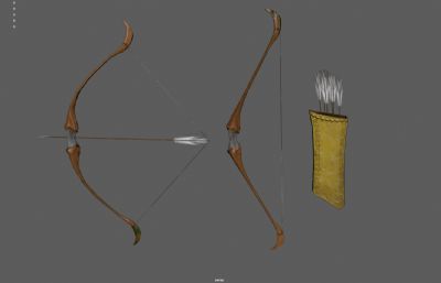 古代弓箭 长弓 弓弩 弩箭