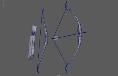 古代弓箭 长弓 弓弩 弩箭