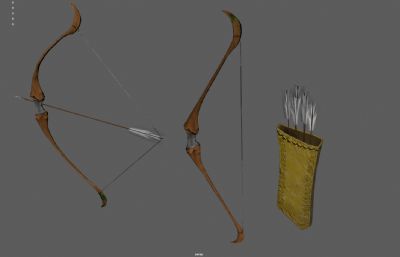 古代弓箭 长弓 弓弩 弩箭