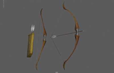 古代弓箭 长弓 弓弩 弩箭