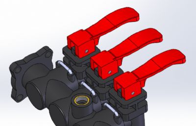 家用供水阀门组件设计