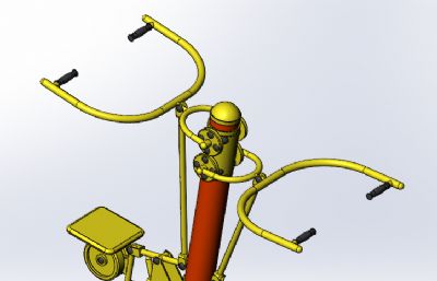 健身器材之手臂腰部训练仪