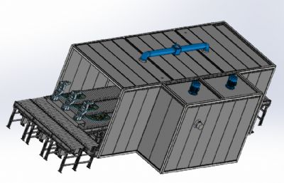 发动机盖自动化喷涂生产线