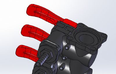 家用供水阀门组件设计