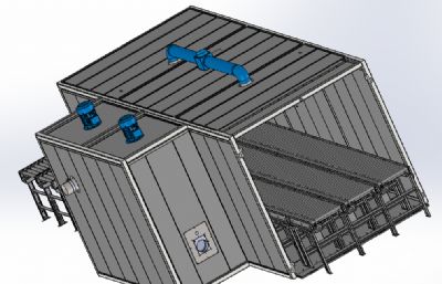 发动机盖自动化喷涂生产线