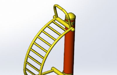 健身器材之背部训练仪