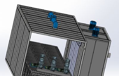 发动机盖自动化喷涂生产线