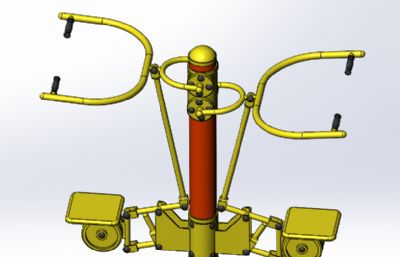 健身器材之手臂腰部训练仪