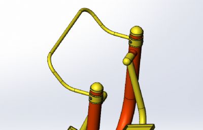 健身器材之胯部训练仪
