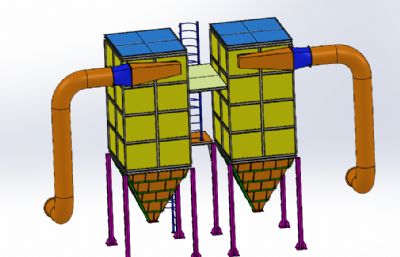 双联布袋除尘器