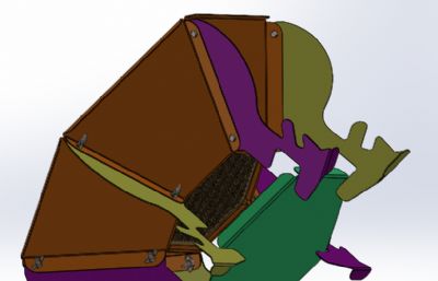 金属板制成的火坑