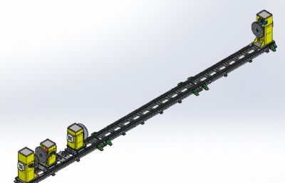 移动地轨焊接变位机