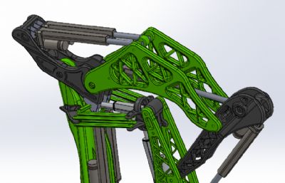 带夹持器的电动线性执行器5轴机械臂